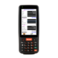 Escáner de Código de Barras Industrial Android 1D/2D, Lector NFC/RFID, Terminal PDA Portátil para Gestión de Inventario/Stock