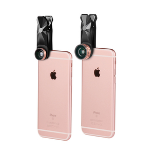 Profesional de 3 en 1 teléfono celular lente de microscopio Kit para <span class=keywords><strong>Smartphone</strong></span> con gran angular ojo de pez Macro Cámara Lensa untuk Ponsel - Product Image 6