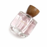 Flacon de parfum carré de luxe vide 50 ml en verre avec boîte, design unique