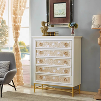 Commode haute de luxe minimaliste nordique en bois d'hévéa massif, meuble d'entrée 1200*450*1000mm, armoire de rangement pour entrée