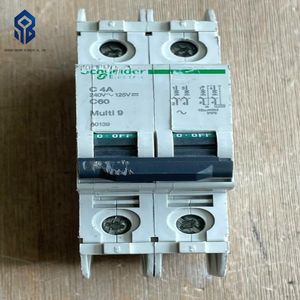 เบรกเกอร์ไฟฟ้า Sc Hneider ของแท้ใหม่เอี่ยม รุ่น ELECTRIC C60 MULTI 9 CIRCUIT BREAKER C4A 2 โพล 60139 4A พร้อมชุดควบคุม PLC Programming Controller Rapid D - Product Image 1