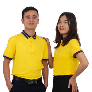 Fournisseur de polos OEM ODM au Vietnam, fil de coton de qualité supérieure, couture durable, parfait pour les collections de vêtements de travail durables et tendance - Product Image 4