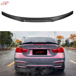 F32สปอยเลอร์ท้ายรถคาร์บอนไฟเบอร์แท้สไตล์ M4สำหรับ BMW 4ชุด F32 F36 F33 428i 435i ปีกท้าย2013-19 - Product Image 1