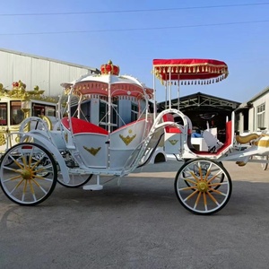 Carrozza Elettrica Stile Cenerentola, Romantica Carrozza a Forma di Zucca per Matrimoni - Product Image 5