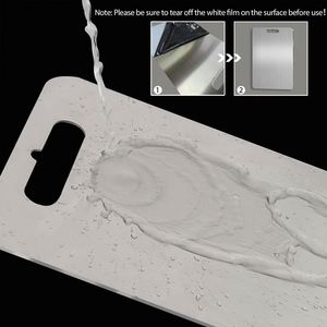 Planche à découper en acier inoxydable très vendue, facile à nettoyer, épaisse, idéale pour couper la viande et les légumes - Product Image 2