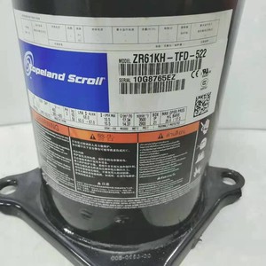 คอมเพรสเซอร์แบบสโครล Copeland รุ่น ZR61KCE-TF5-522 สำหรับระบบทำความเย็นห้องเย็น - Product Image 3