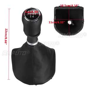 Funda de Piel Sintética para Palanca de Cambios de 5/6 Velocidades para VW Transporter Multivan Caravelle T6 2015-2020 - Product Image 5