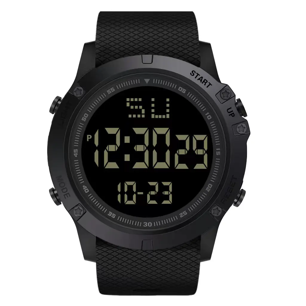 HONHX Luxury Electronic Watch Men Women Fashion 3Bar Waterproof LED Digital Date Alarm Sports digital watch