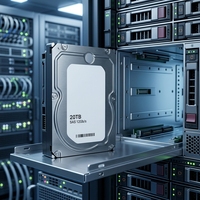 161-BBTX-K9T6H Disque dur SAS d'entreprise 20 To 7200 tr/min 12 Gb/s 3,5 pouces 512e Hot Swap Interne