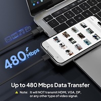 27W 30W SuperSchnelllade-USB-C-Adapter, USB-C-Buchse auf USB 2.0 Stecker, OTG, Nagelneuer USB-C iPhone 17 Ladekonverter aus Aluminium