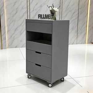 Étagère de rangement multifonctionnelle à roulettes pour chariots d'outils de salon de beauté - Product Image 4