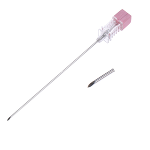 Aguja de punción de bloque de nervios de acero inoxidable 304 desechable 20G/25G 9cm de longitud 100% instrumento quirúrgico esterilizado de óxido de etileno - Product Image 4
