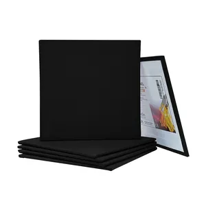 Commercio all'ingrosso del bordo della <span class=keywords><strong>tela</strong></span> del pannello di arte della parete del cotone nero 8 OZ senza acidi di Phoenix <span class=keywords><strong>per</strong></span> la pittura a olio - Product Image 1