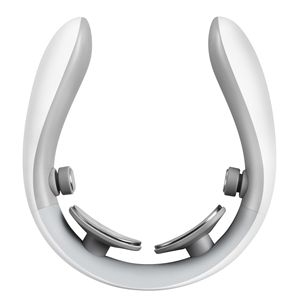 Masajeador de Cuello Eléctrico Inteligente Inalámbrico sin Cables con 10 Modos y 16 Niveles de Vibración, Pulso y Calor para Alivio Profundo del Dolor del Tejido - Product Image 1