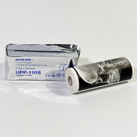 20 rouleaux de papier standard noir et blanc UPP-110S (type I) abordables, compatibles avec les imprimantes Sony