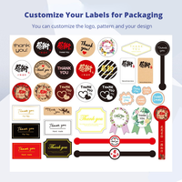 Étiquettes autocollantes en papier adhésif pour emballage de produits alimentaires personnalisés étiquettes transparentes avec logo pour sac cosmétique boîte à bouteilles