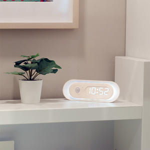 Lampe LED à capteur automatique Détecteur <span class=keywords><strong>de</strong></span> mouvement LED Veilleuse intérieure avec horloge - Product Image 5