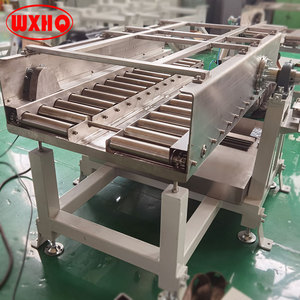 Tam Paslanmaz Çelik Rulolu Konveyör Hattı, Sabit Kutu Yüklerinin Dönüşü ve Transferi İçin - Product Image 3