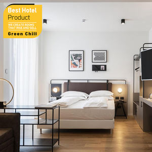 Panneau arrière de bibliothèque élégant pour hôtel de luxe, matériau robuste, finition décorative, produits pour hôtels de luxe, lieu d'accueil mondial - Product Image 1