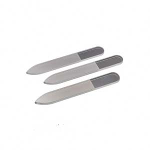 Hot-vente Nano Lime à ongles Logo personnalisé Lime à ongles en verre Lime à talon en verre avec emballage - Product Image 3