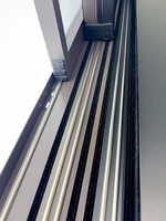 Panorama-Schiebefenster 125 6er-Serie Moderne Glasfenster für Wohn- und Geschäftsgebäude Großhandel