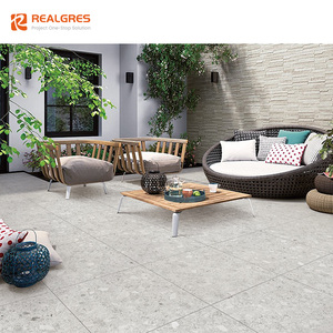 Mattonelle di porcellana per esterni Realgres 2cm di spessore per esterni con angolo di Patio intarsiato di ghiaia R11 antiscivolo resistente all'usura <span class=keywords><strong>piastrelle</strong></span> di porcellana per esterni - Product Image 5