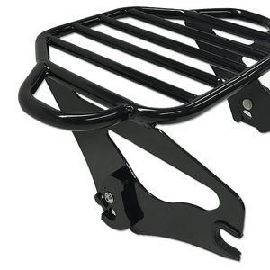 Accessoires de moto de haute qualité pour Glide Soft Tail, porte-bagages modifié, porte-bagages arrière, étagère arrière, zinc plaqué noir - Product Image 6