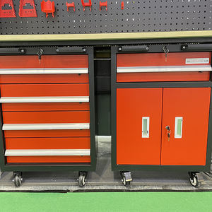 Armoire à outils JZD de <span class=keywords><strong>72</strong></span> pouces |   Chariot à outils avec roulettes, boîte à outils, chariot d'atelier avec outils, rangement modulaire pour garage - Product Image 4