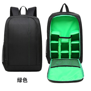 Sac à dos pour appareil photo de grande capacité, résistant à l'usure, à motif carré, de haute qualité, personnalisé - Product Image 1