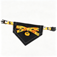 Bandanas de collier pour chiots et chats, thème Halloween festif, avec boucle de sécurité, tenue de fête décorative pour petits chiots, chatons et chats, vente en gros