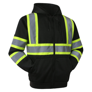 Sudadera de Seguridad Reflectante para Hombre, Ropa de Trabajo de Seguridad, Precio al por Mayor OEM ODM, Sudadera de Seguridad con Diseño de Logotipo Personalizado para Hombre - Product Image 3
