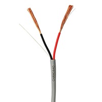Câble audio mural 2 conducteurs 10/12/14/16/18AWG OFC pour enceintes domestiques et commerciales