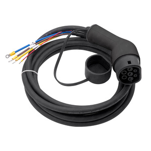 Type2 Ev <b>Charging</b> <b>Cable</b> 16A Single Phase Plug With Ring Terminals For Replace Repair - Product Image 1
