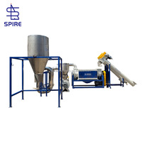 Machine de recyclage de bouteilles en plastique rigide PP pouvant être utilisée pour la ligne de lavage de bouteilles chimiques en HDPE