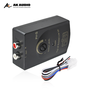 Cable adaptador <span class=keywords><strong>RCA</strong></span> convertidor de nivel alto a bajo de <span class=keywords><strong>audio</strong></span> para coche de 12V de alta calidad, con cableado de salida, 1 unidad - Product Image 2