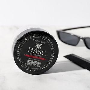 Cera para el cabello con textura para hombres de etiqueta privada para hombres, productos de peinado para el cabello de fijación fuerte y duradera, pomada para el cabello mate, aroma <span class=keywords><strong>Sauvage</strong></span> de arcilla - Product Image 3