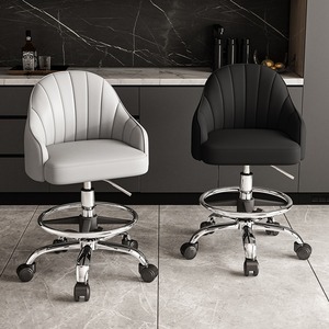 Chaise de cuisine tabouret de bar à roulettes pivotantes caissier/ascenseur de bureau - Product Image 4