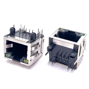 Soulin Base-T Integrated Magnetics Single Port 8P8C Lan RJ45 Connection Power and Control Signal Interfaces for UAV