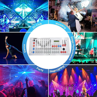 Console d'éclairage DJ Disco pour mariage, fête, KTV, prix d'usine, 240 lumières de scène, contrôleur DMX512