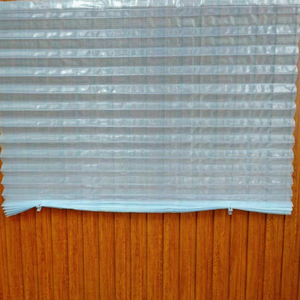 <span class=keywords><strong>PVC</strong></span>ブラインド卸売簡単インストール一時的なホット日よけシェーディング一時的なプリーツ - Product Image 4