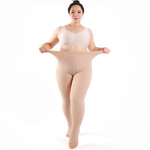 Collants de compression médicaux personnalisés à bout ouvert, <span class=keywords><strong>classe</strong></span> <span class=keywords><strong>2</strong></span>, à pression graduée, pour le soulagement des varices et la récupération post-chirurgicale, 20-30 mmHg - Product Image 5