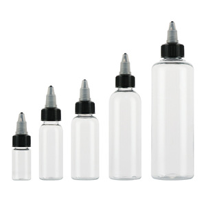 Vendita calda <span class=keywords><strong>60ml</strong></span> 100 ml 120ml 250ml bottiglia di plastica per animali domestici 100 ml inchiostro pigmento bottiglia di olio per capelli con tappo a spirale - Product Image 1