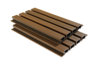 Vente directe d'usine panneaux WPC à grain de bois 3D naturel panneaux muraux en bois panneau de revêtement WPC