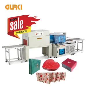 Roll Heat Laminate Sealing Box Wrapped Pp Filter Plastic Wrap Shrink Wrapping Machine With Heat Gun For Water Filters