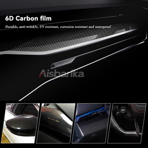 Di alta qualità lucido <span class=keywords><strong>in</strong></span> fibra di <span class=keywords><strong>carbonio</strong></span> avvolgente nero 6D <span class=keywords><strong>in</strong></span> fibra di <span class=keywords><strong>carbonio</strong></span> adesivi <span class=keywords><strong>per</strong></span> <span class=keywords><strong>auto</strong></span> involucro <span class=keywords><strong>in</strong></span> vinile <span class=keywords><strong>in</strong></span> fibra di <span class=keywords><strong>carbonio</strong></span> - Product Image 4