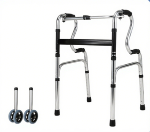 ניידות הליכה מסגרת הליכה מתכווננת אלומיניום אור אלומיניום אנטי חלקלק עמיד מוסמך עבור Hemipleegia - Product Image 4