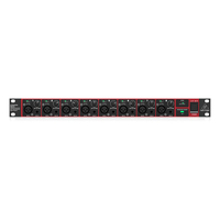 Behringer ADA8200 8 In/8 Out ADAT Audio Interface dengan 8 Midas Mic Preamplifiers Peralatan Studio Dipasangkan dengan Kartu Suara UMC1820