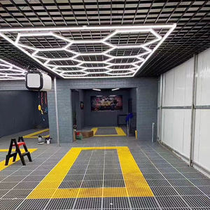 厂家直销14格LED六角灯IP65车库和汽车陈列室工作灯带灯 - Product Image 6