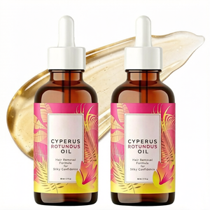 <span class=keywords><strong>Olio</strong></span> Essenziale OEM Cyperus Rotundus per la Riduzione della Crescita dei Peli Corporei, 60ml, Formula Cyperus Rotundus con Contagocce - Product Image 1