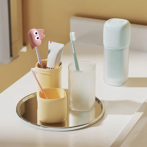 Protector de Cabezales de Cepillo de Dientes con Diseño de Dibujos Animados, Organizador de Viaje, Estuche Protector Portátil con Clip de Plástico (Venta al Por Mayor, 1 Pieza) - Product Image 4